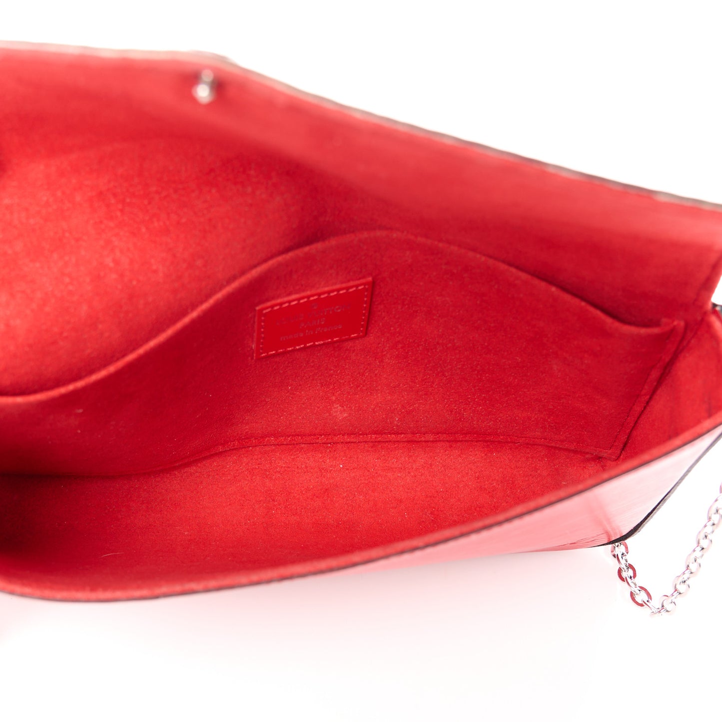 Epi Pochette Felicie Coquelicot