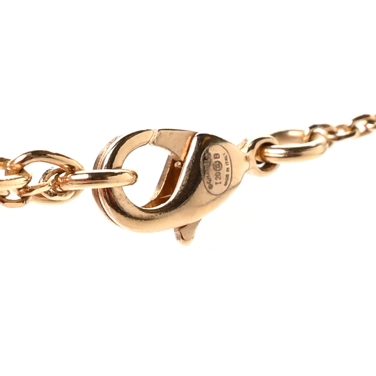 Pearl CC Pendant Necklace Gold