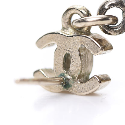 Chanel Gripoix Poured Glass Totem Bird CC Drop Earrings Multicolor 6 of 7