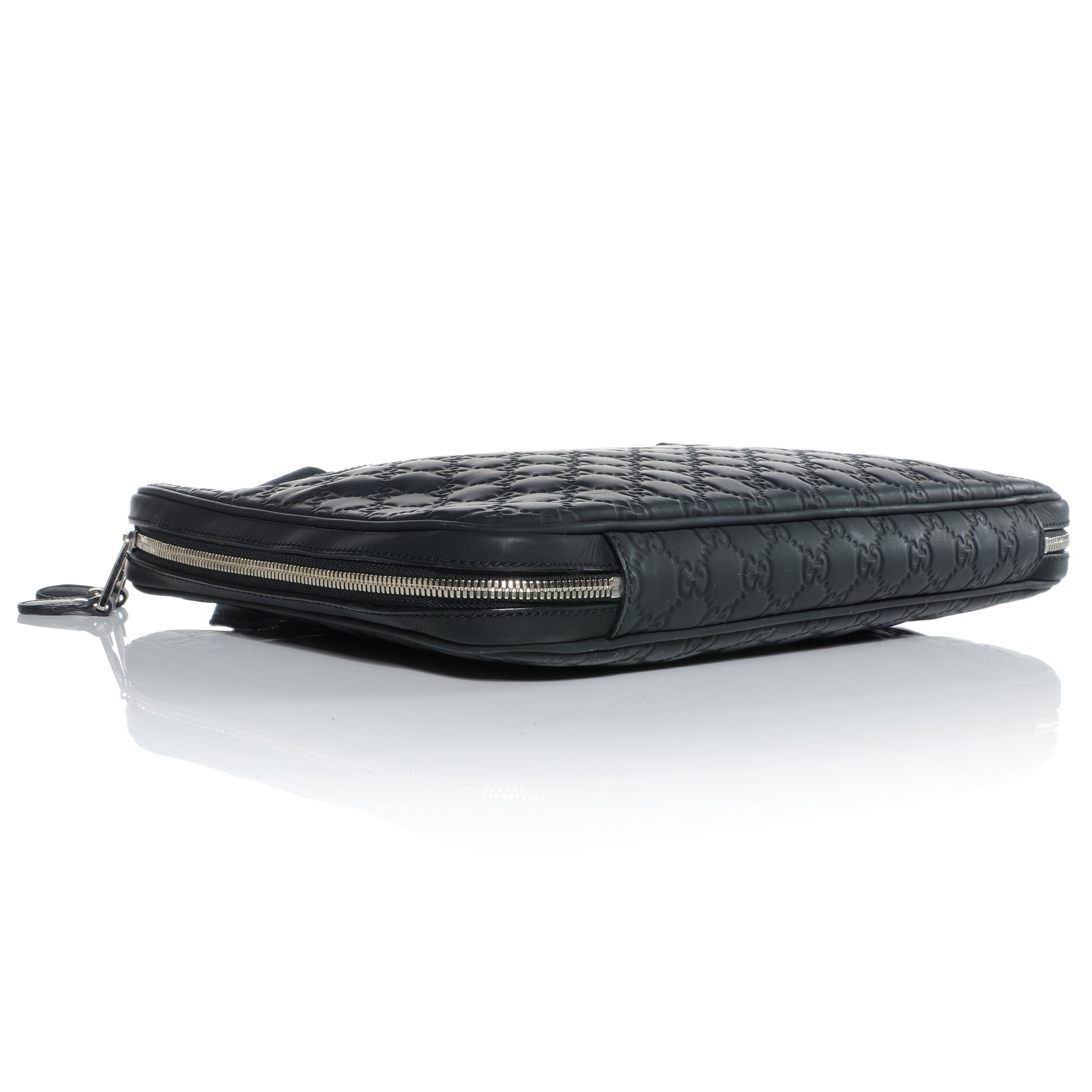 Gucci Rubber Guccissima Medium Computer Case Black 4 of 9