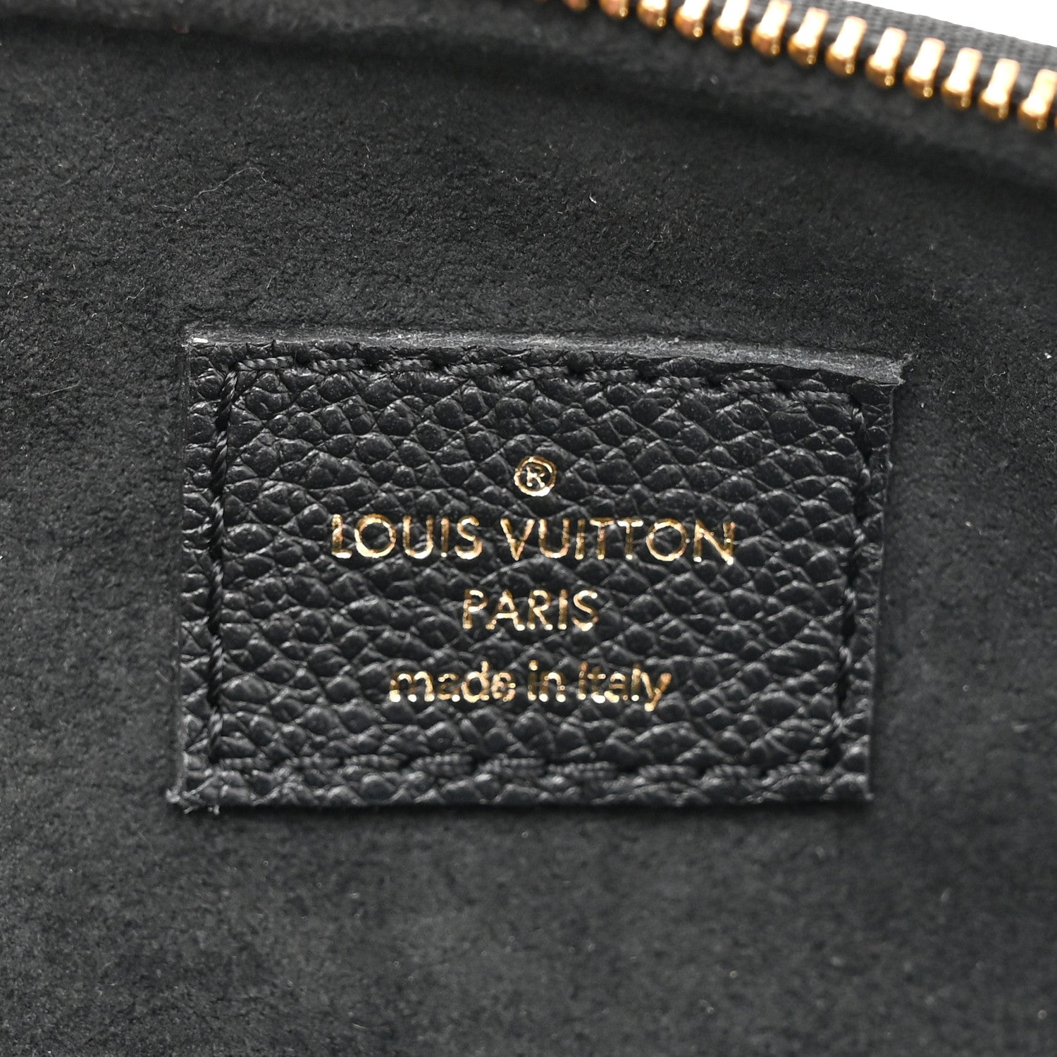 Louis Vuitton Empreinte Mini Bumbag Black 6 of 9