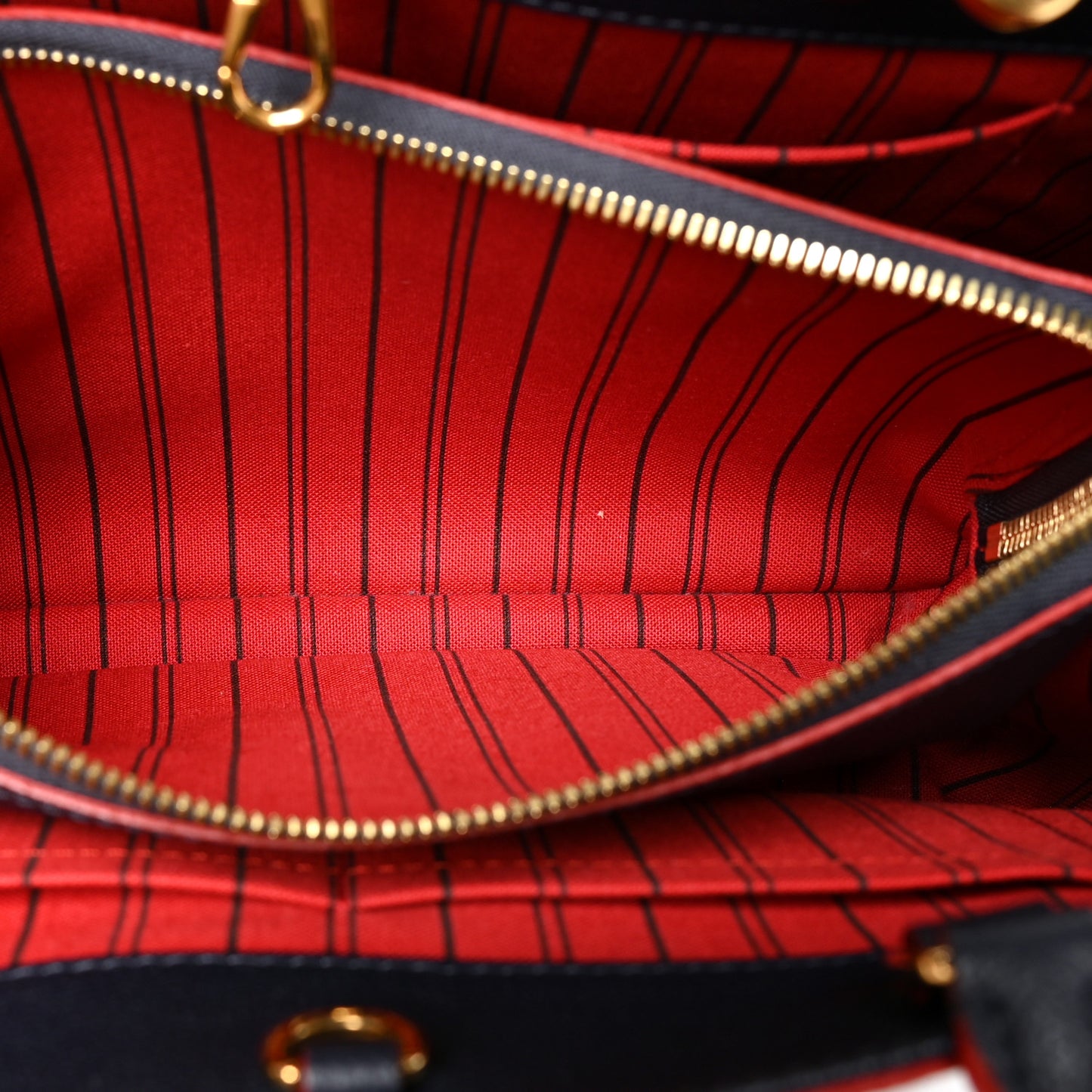 Empreinte Montaigne MM Marine Rouge