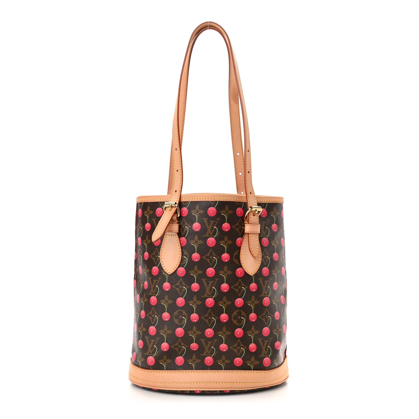 Monogram Cerises Bucket Bag