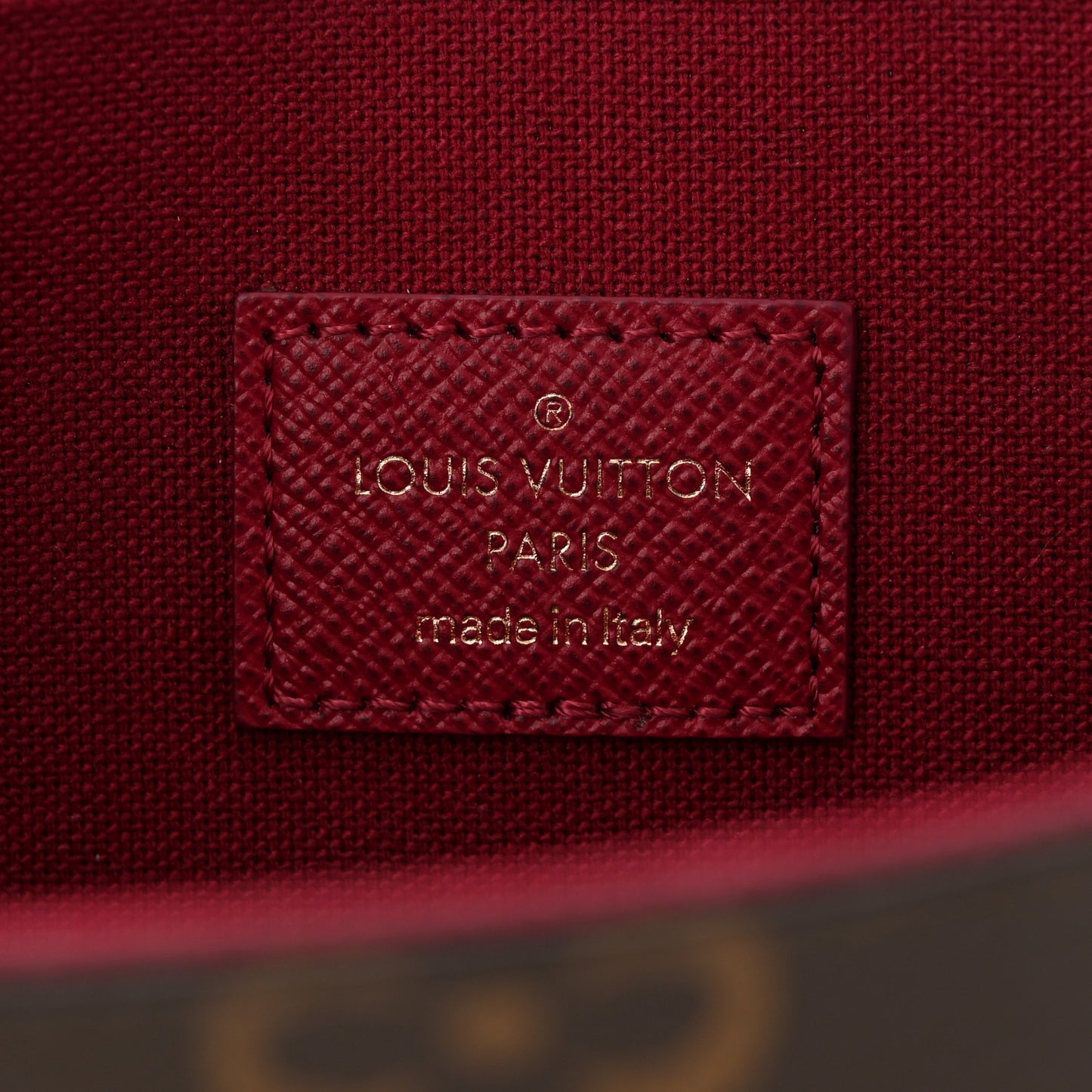 Monogram Pochette Felicie Chain Wallet Fuchsia