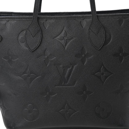 Louis Vuitton Empreinte Monogram Giant Neverfull MM Black 9 of 9