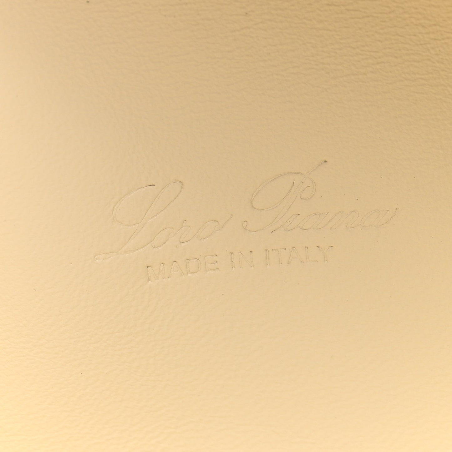Grained Calfskin L19 Extra Pocket Pouch Whisper White