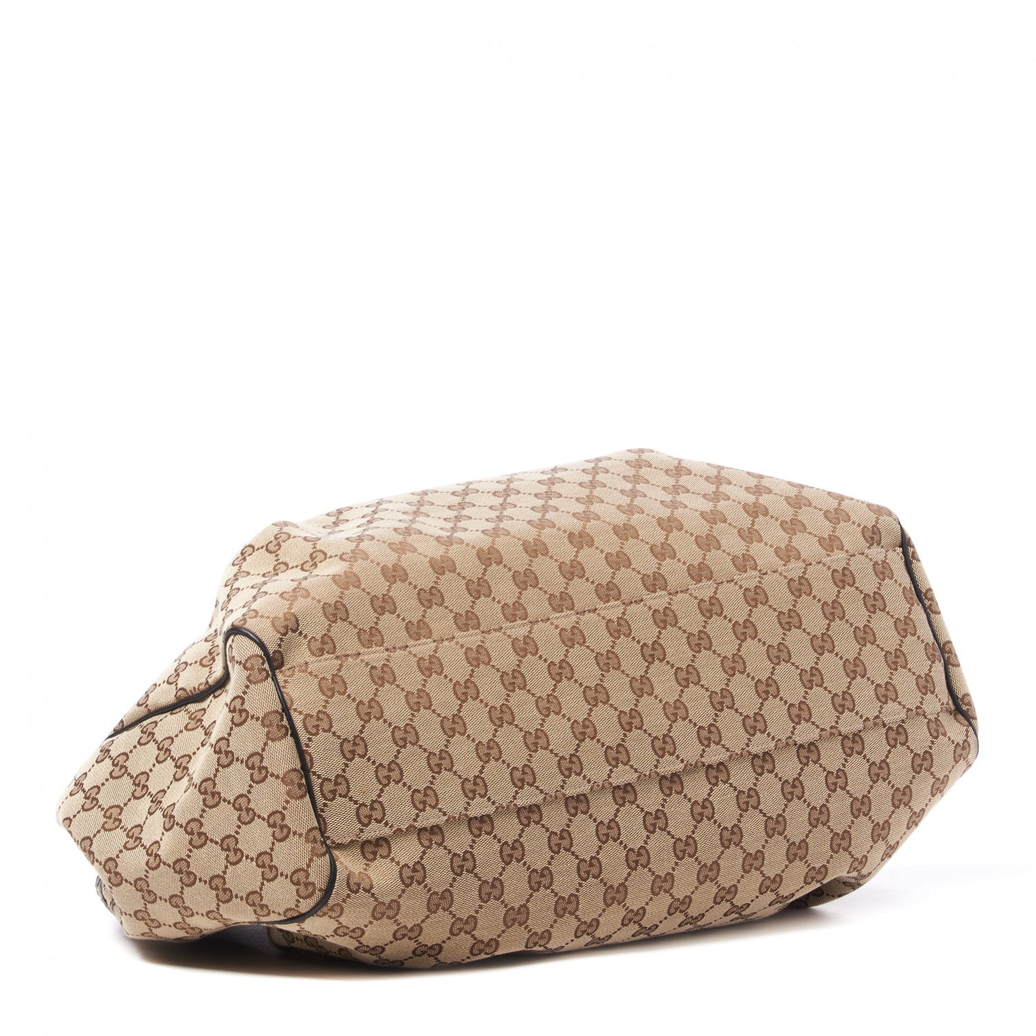 Gucci Monogram Large Sukey Tote Beige Ebony Black 4 of 9