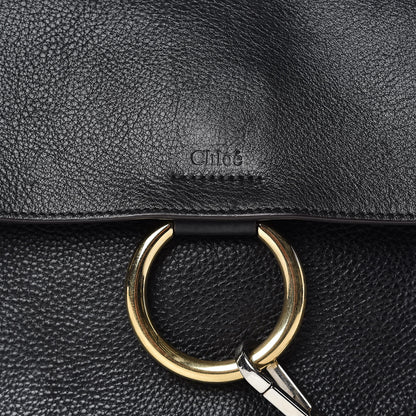 Chloe Calfskin Small Faye Day Shoulder Bag Black 13 of 13