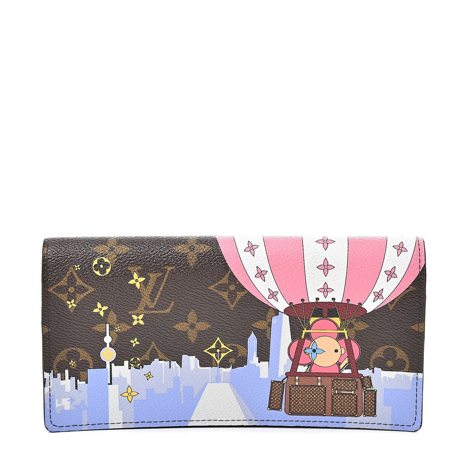 Louis Vuitton Monogram 2019 Christmas Animation Sarah Wallet 1 of 7