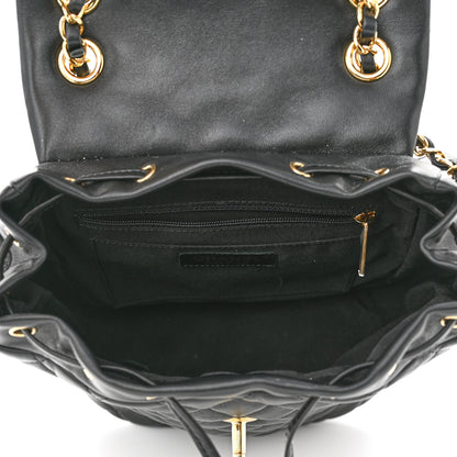 Chanel Lambskin Quilted Small Urban Spirit Backpack Black 4 of 8