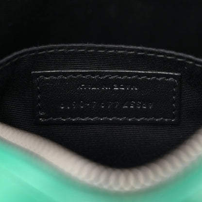 Saint Laurent Calfskin Matelasse Monogram Lou Camera Bag Malachite 7 of 11