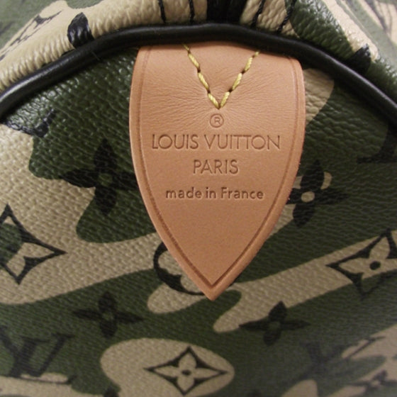 Louis Vuitton Monogramouflage Speedy 35 7 of 9