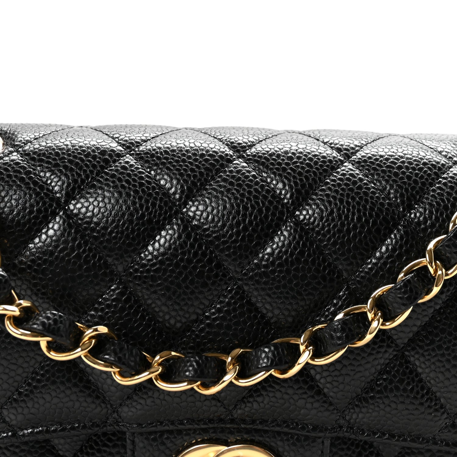 Chanel Caviar Quilted Small Double Flap Black 8 of 11