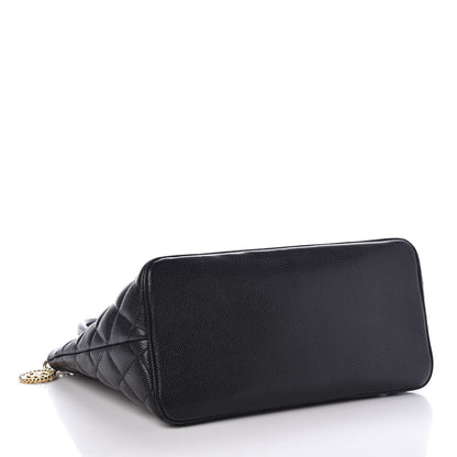 Chanel Caviar Quilted Medallion Tote Black 4 of 8