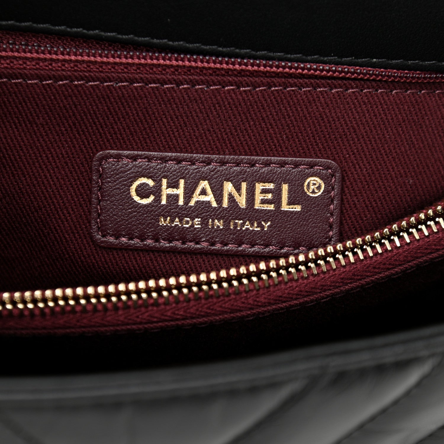 Chanel Aged Calfskin Chevron Quilted Small Coco Handle Flap Black 6 of 10