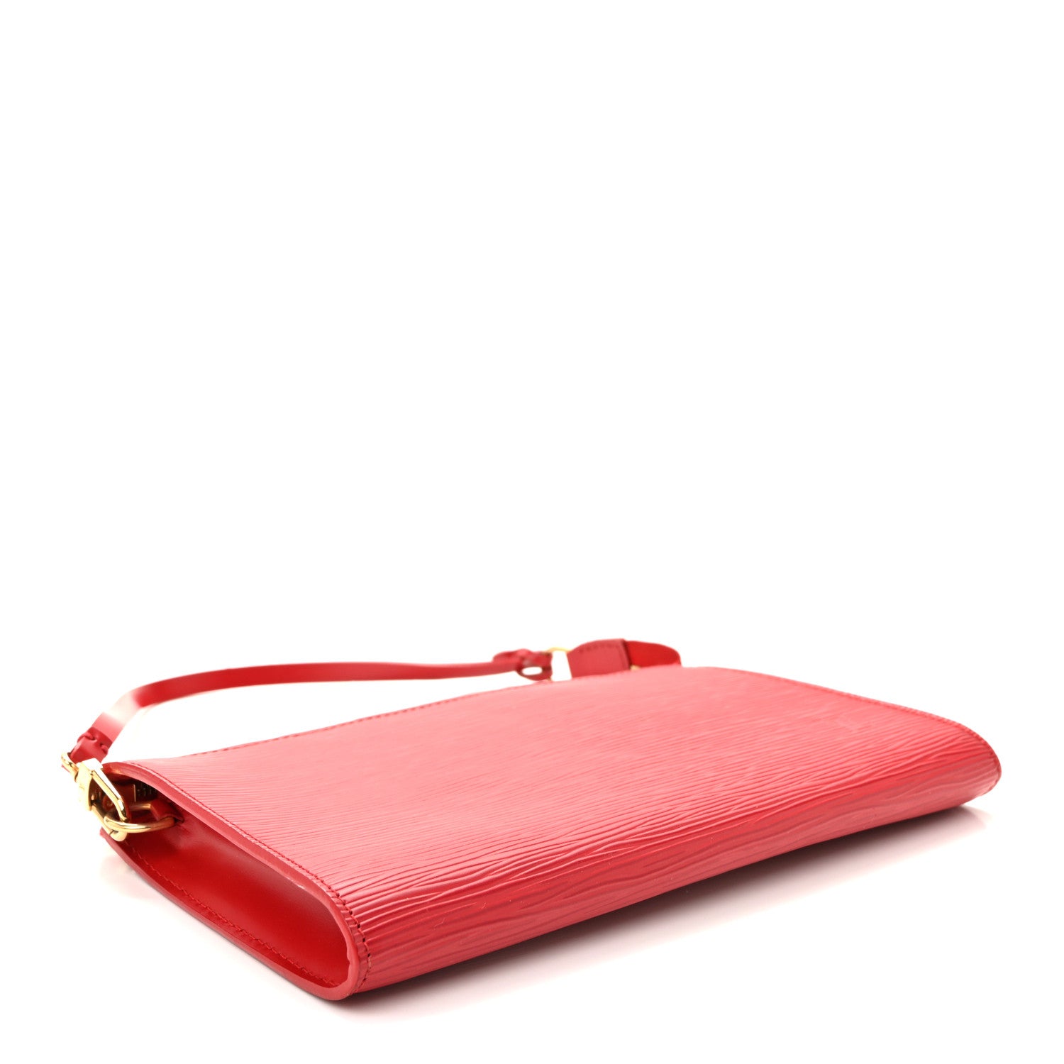 Louis Vuitton Epi Pochette Accessories 21 Castillan Red 4 of 12
