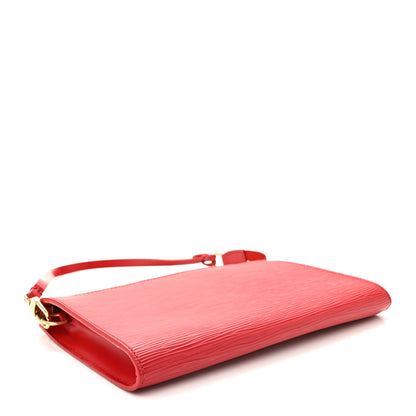 Louis Vuitton Epi Pochette Accessories 21 Castillan Red 4 of 12