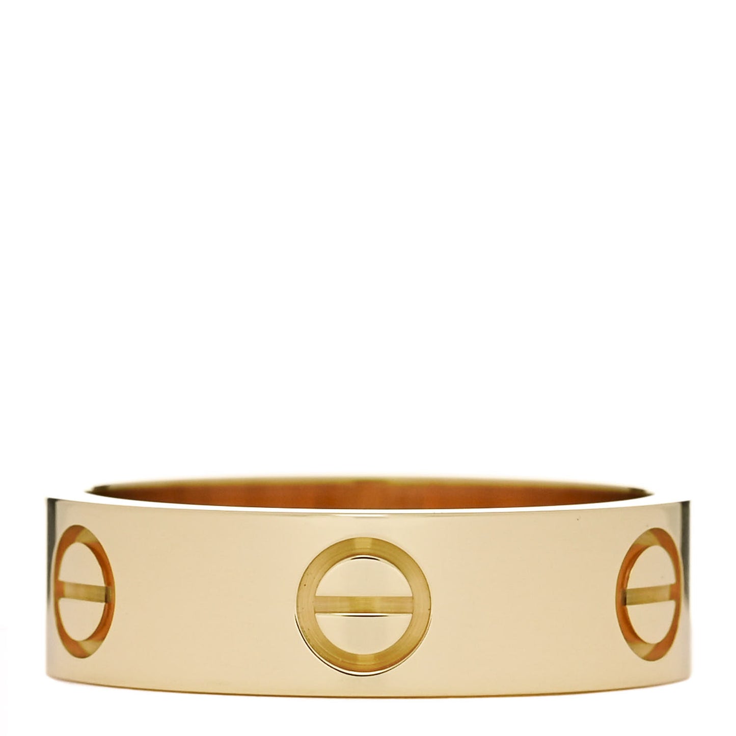 18K Yellow Gold 5.5mm LOVE Ring 54 7