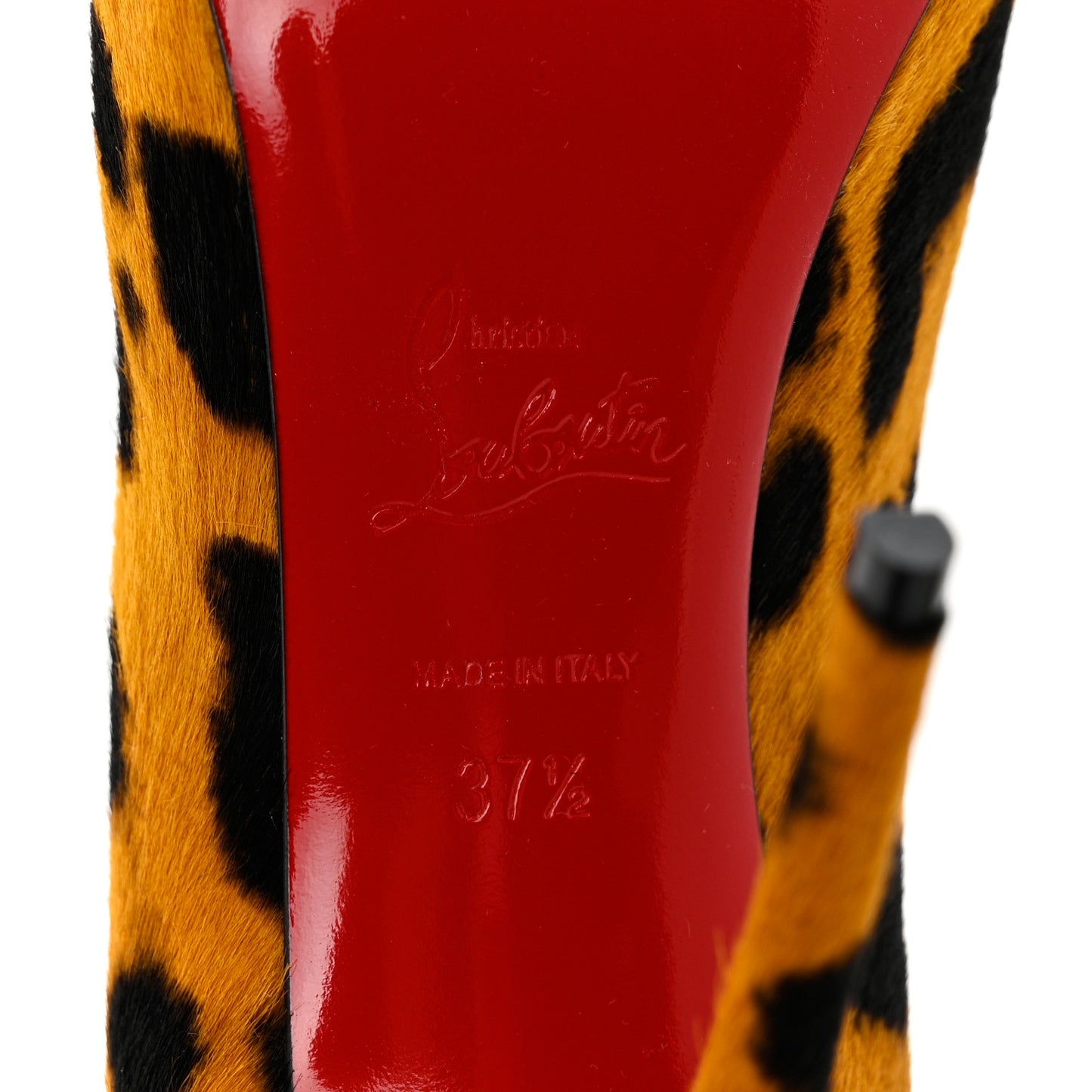 Calf Hair Leopard Kate 100 Pumps 37.5 Spicy