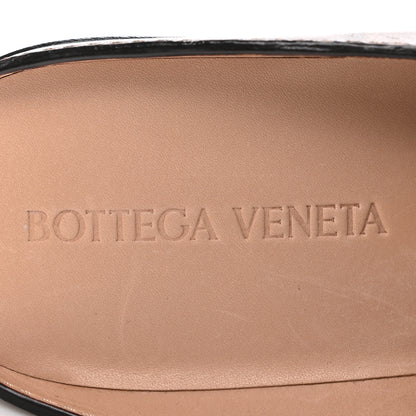 Bottega Veneta Calfskin Alligator Embossed Mules 37 Fondant 8 of 9