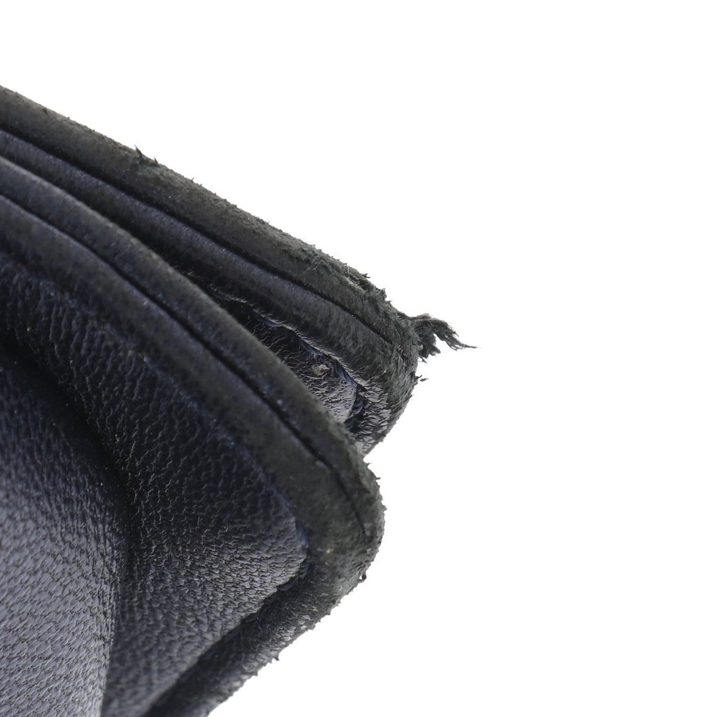 Lambskin Embossed New Medium Boy Cube Flap Navy