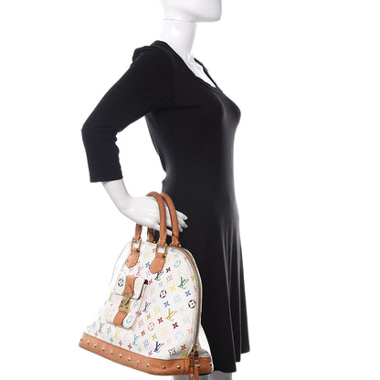 Louis Vuitton Monogram Multicolor Alma GM White 2 of 18