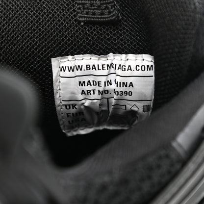 Balenciaga Mesh Nubuck Effect Fabric Glow in the Dark Womens Track Sneakers 38 Black Glow 8 of 10