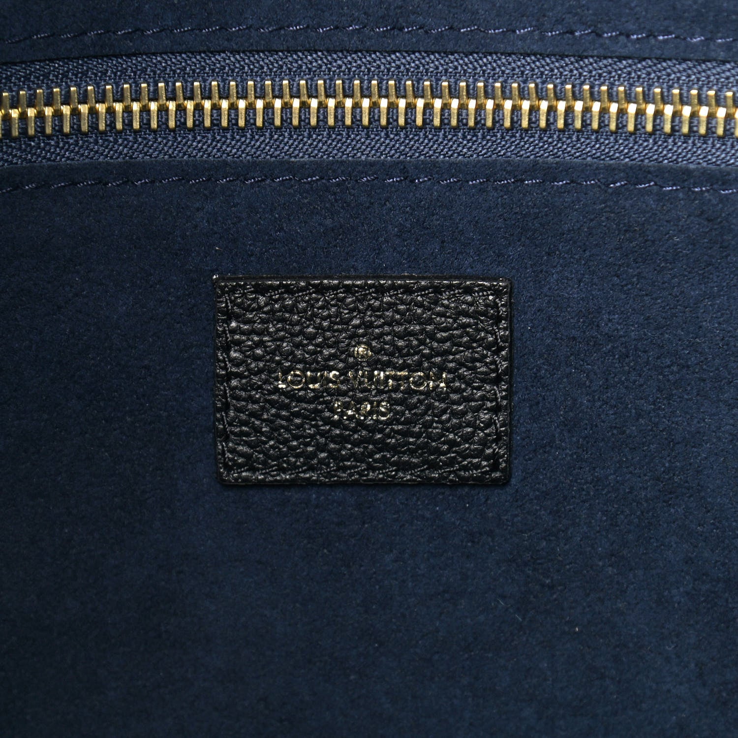 Louis Vuitton Empreinte Monogram Giant Neverfull MM Black 6 of 8