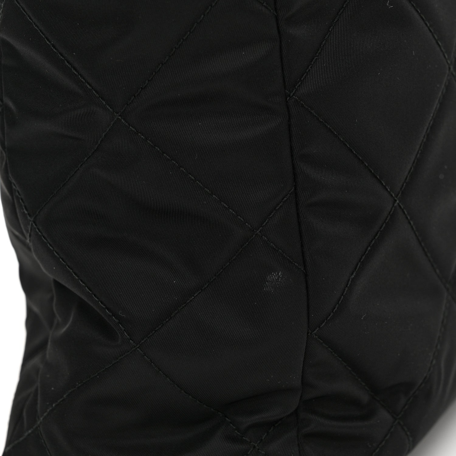 Prada Re-Nylon Impuntu Quilted Re-Edition 1995 Chaine Medium Tote Bag Black 10 of 10
