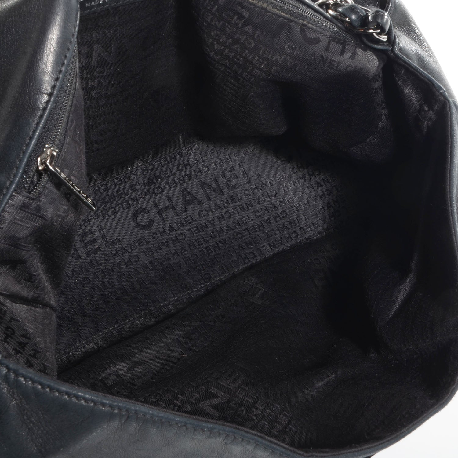 Chanel Lambskin Double Mademoiselle Jumbo Flap Black 5 of 7