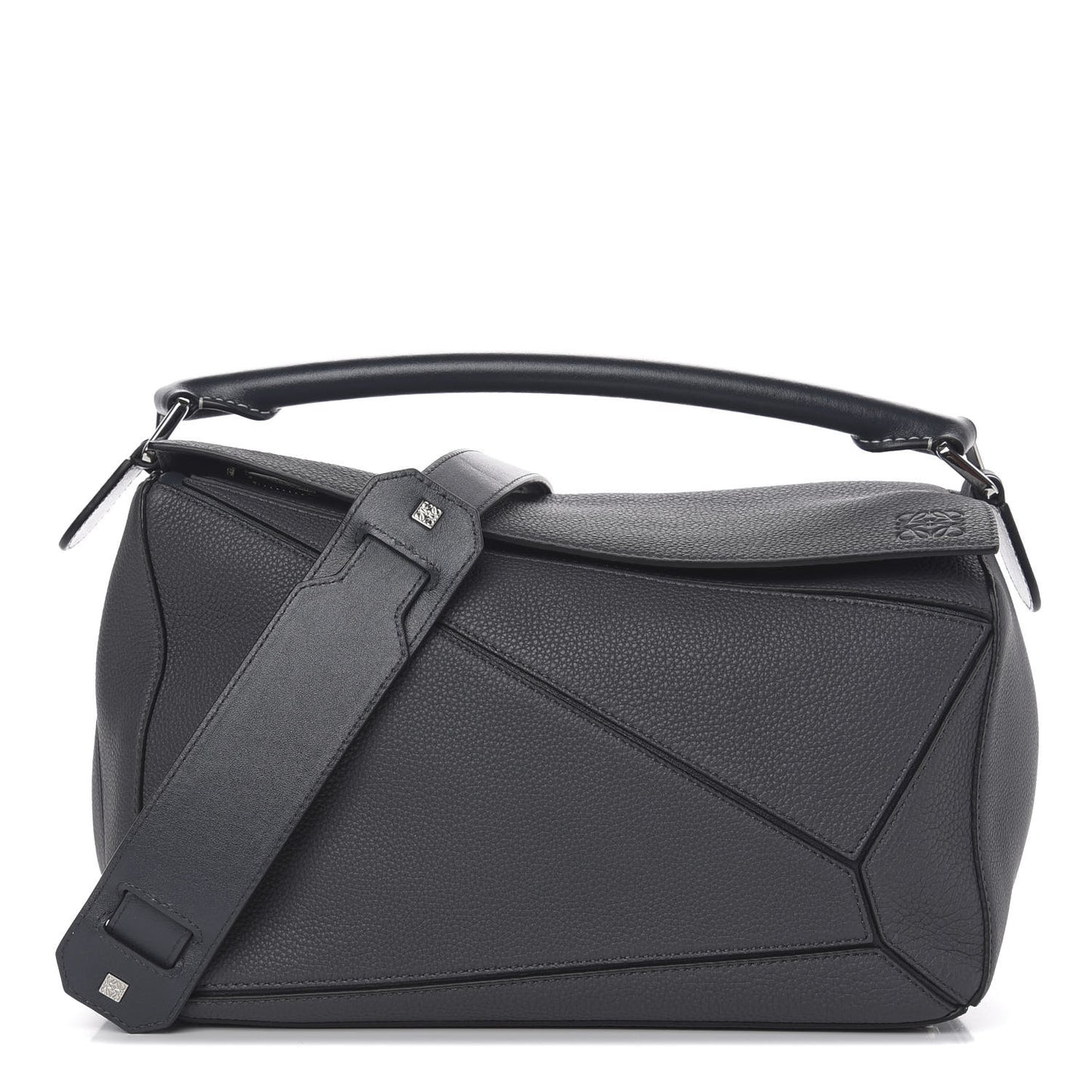 Calfskin Puzzle Bag Grey