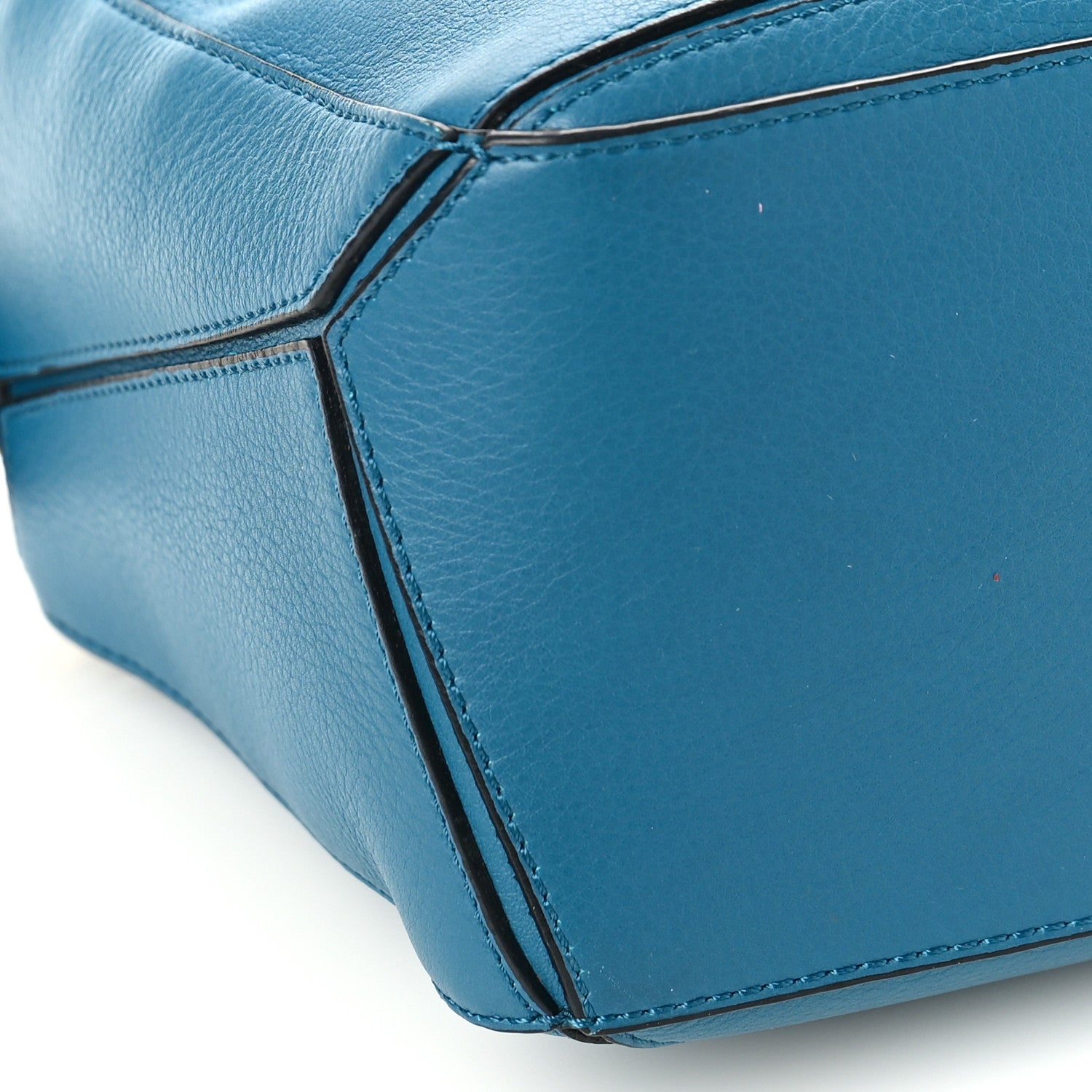 Loewe X SPIRITED AWAY Calfskin Bo Mouse Small Puzzle Bag Lagoon Blue 7 of 9