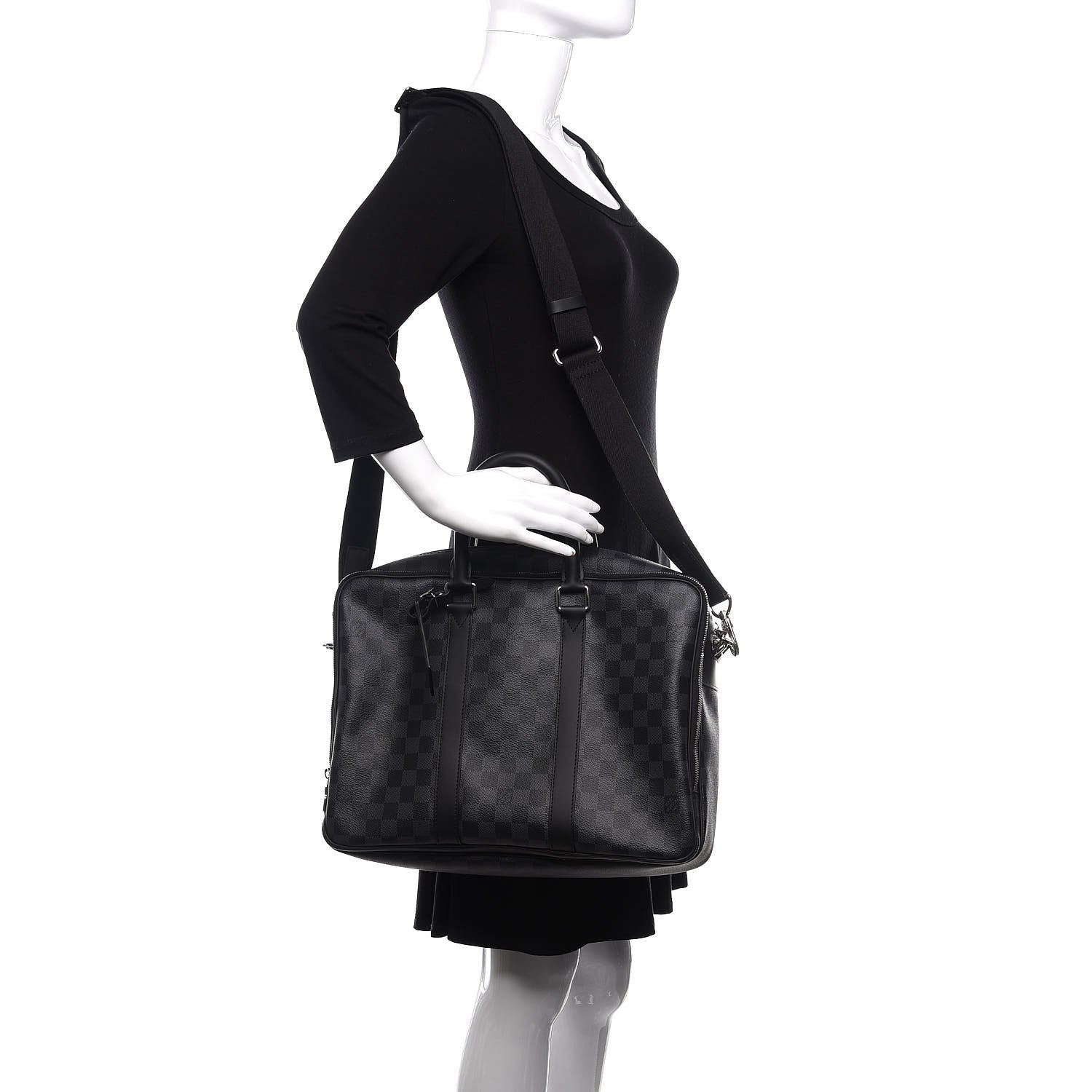 Louis Vuitton Damier Graphite Icare NM 2 of 12