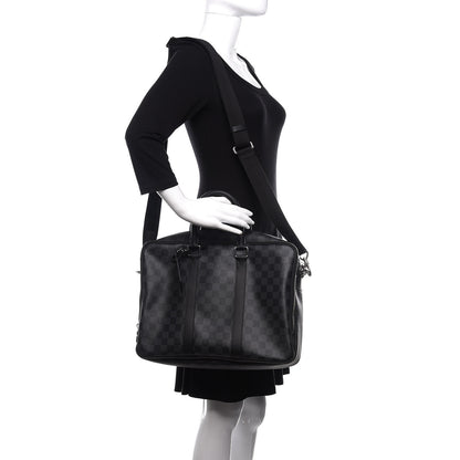 Louis Vuitton Damier Graphite Icare NM 2 of 12