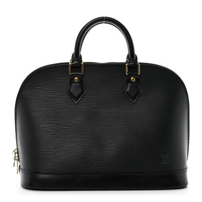 Louis Vuitton Epi Alma PM Black 1 of 10