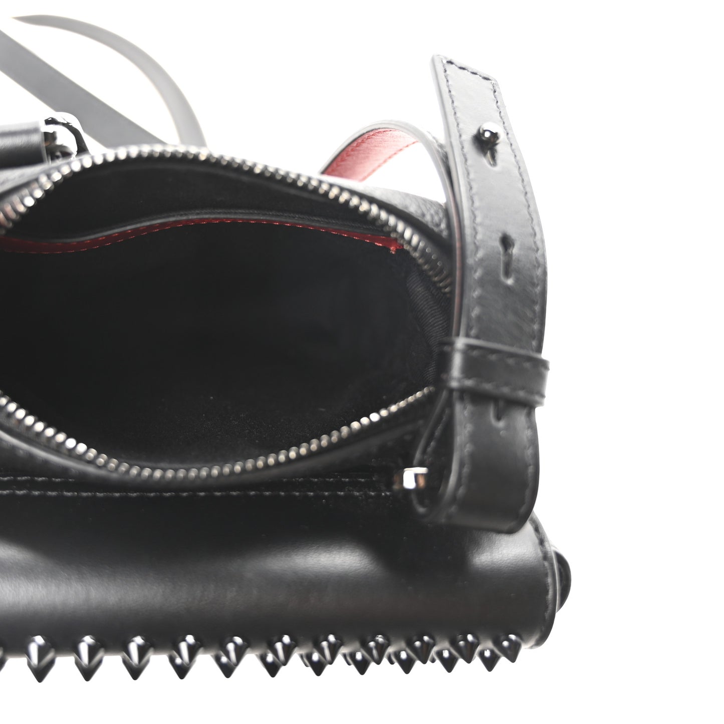 Calfskin Spikes Benech Reporter Black