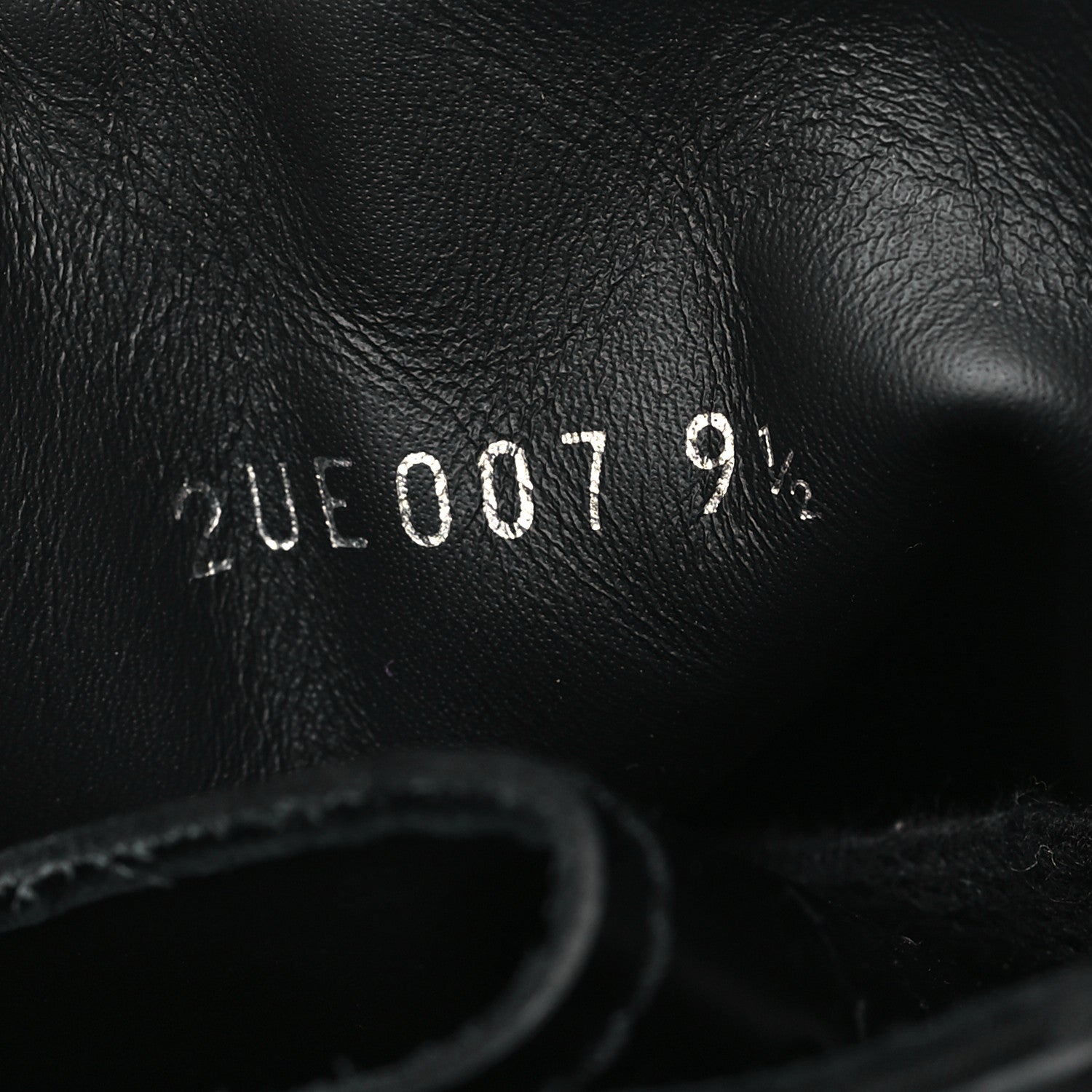 Prada Spazzolato Rois Re-Nylon Metal Triangle Logo Mens Monolith Pouch Pocket 60mm Combat Boots 9.5 Black 8 of 9