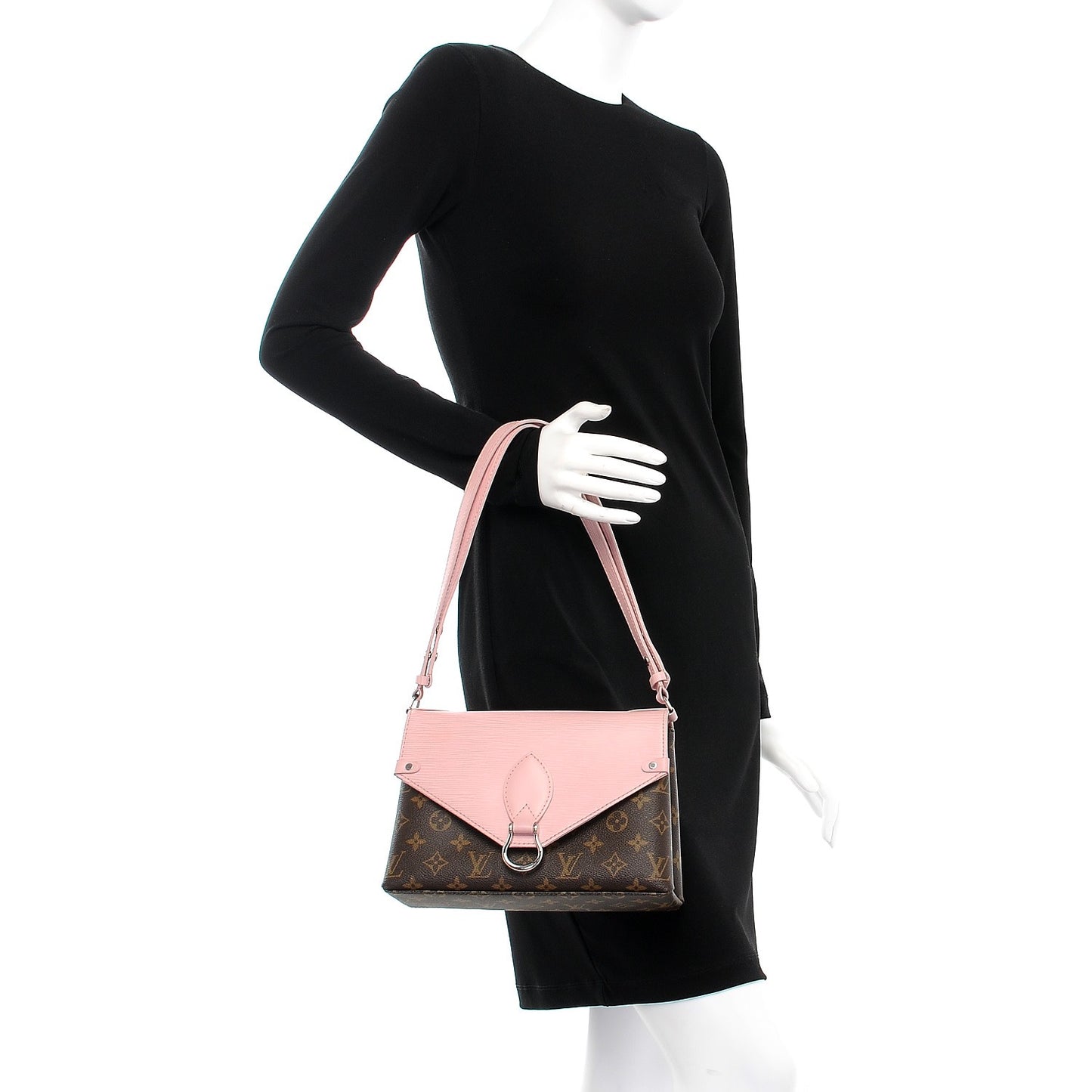 Monogram Epi Saint Michel Rose Ballerine