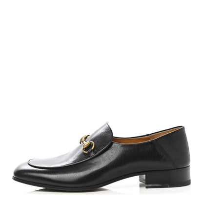 Gucci Goatskin Mens Horsebit Loafers 10.5 Black 1 of 10