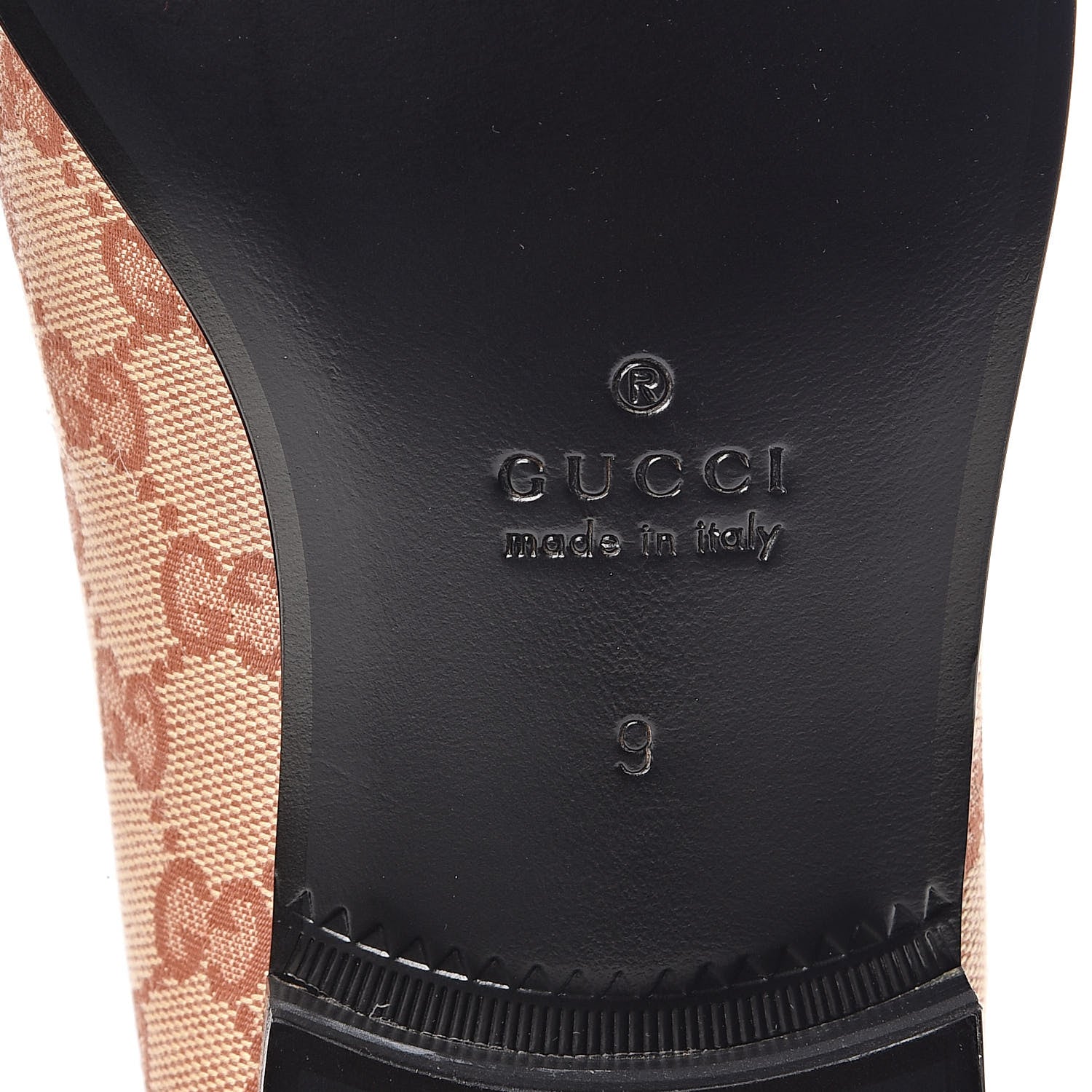 Gucci X MLB GG Monogram LA Dodgers Embroidered Mens Loafers 9 Beige Ruggine Black 6 of 8