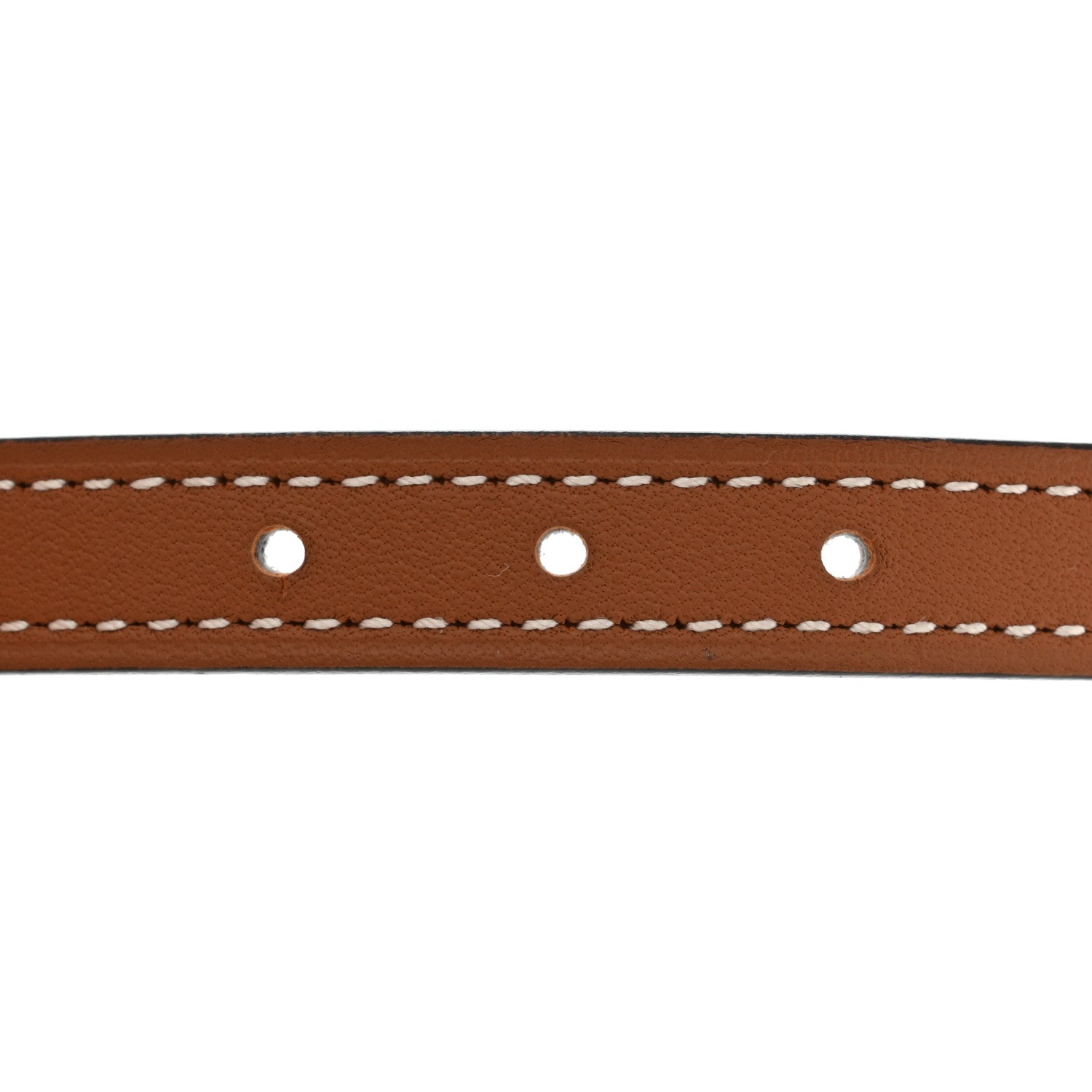 Hermes Swift Epsom 13mm Gamma Belt 70 28 Gold White 5 of 9