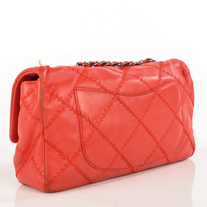 Chanel Calfskin Ultimate Stitch Flap Red 7 of 13