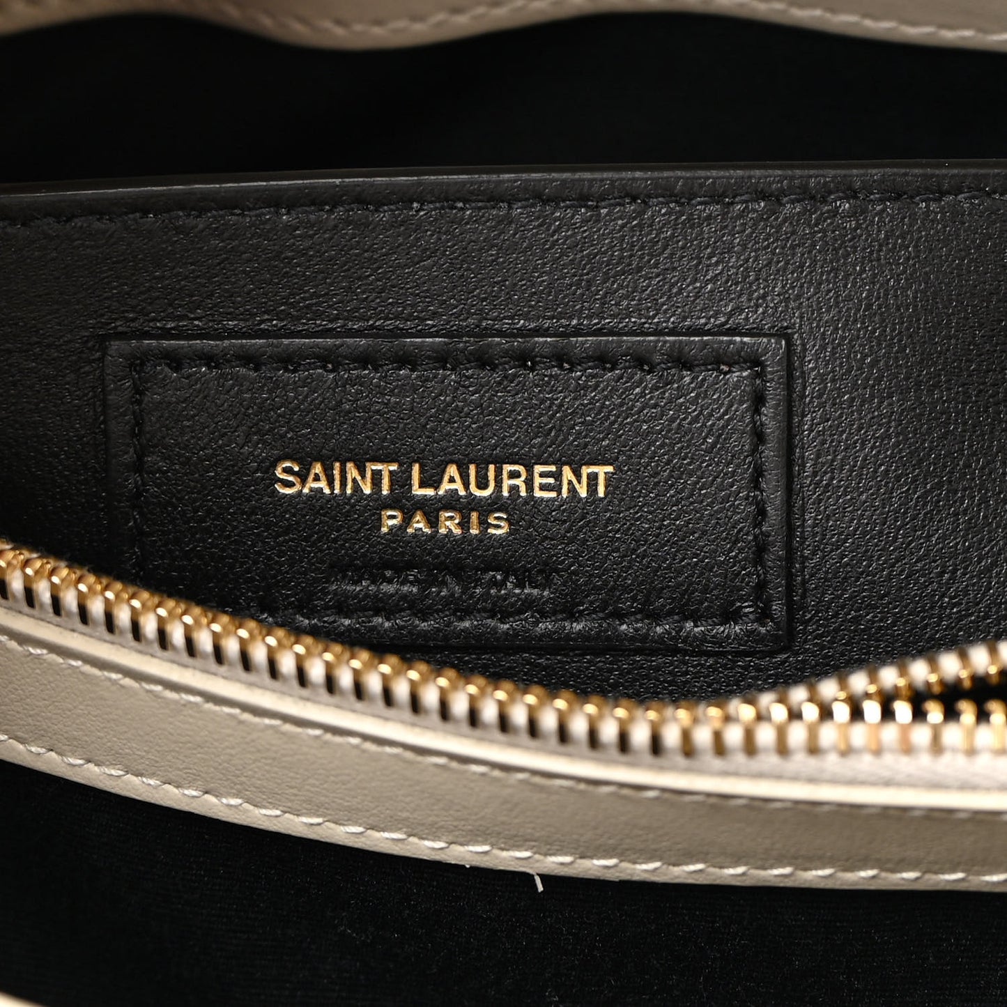 Calfskin Y Quilted Monogram Small Loulou Chain Satchel Crema Soft