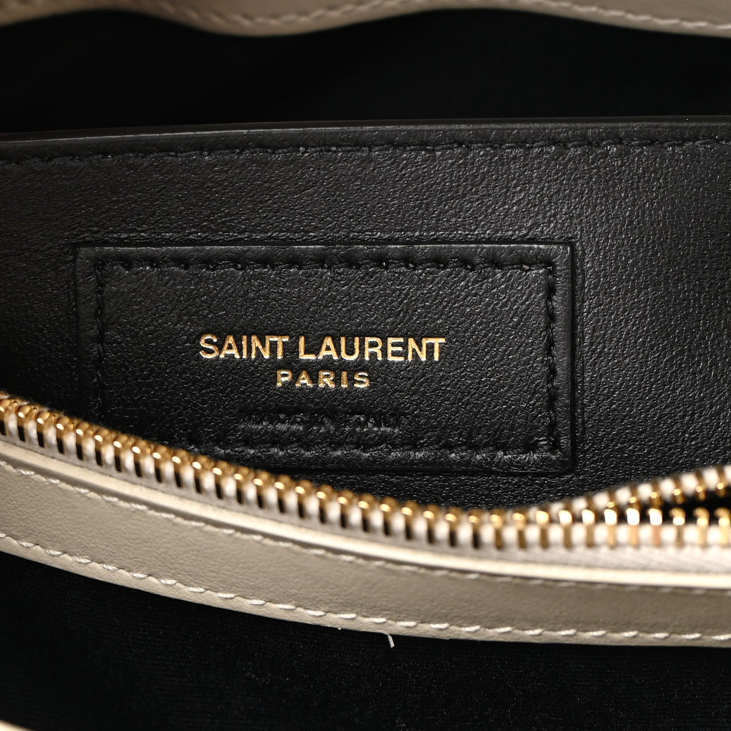 Saint Laurent Calfskin Y Quilted Monogram Small Loulou Chain Satchel Crema Soft 6 of 12