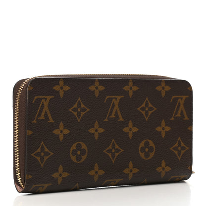 Louis Vuitton Monogram Zippy Wallet Rose Ballerine 3 of 8