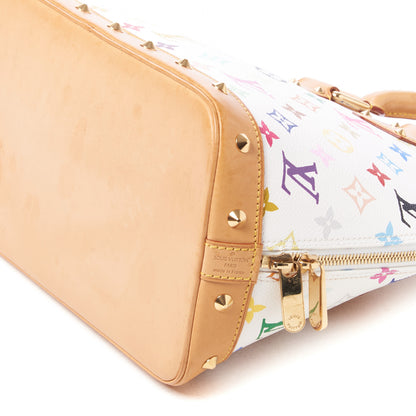 Louis Vuitton Monogram Multicolor Alma White 4 of 8