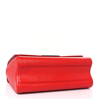Louis Vuitton Epi Twist Shoulder Bag MM Coquelicot 4 of 9
