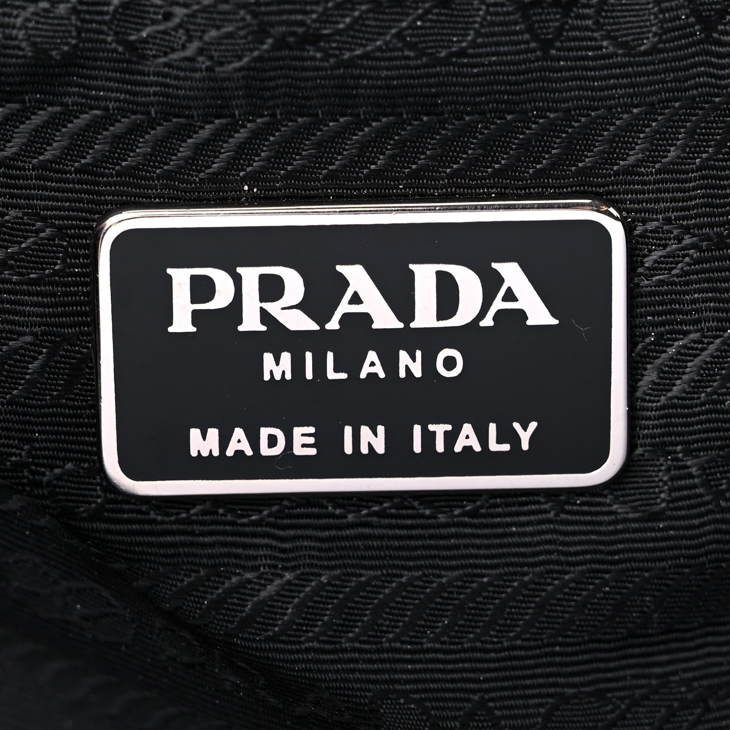 Prada Tessuto Nylon Saffiano Medium Backpack Black 6 of 16