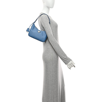 Prada Saffiano Lux Mini Re-Edition Shoulder Bag Onda 2 of 10