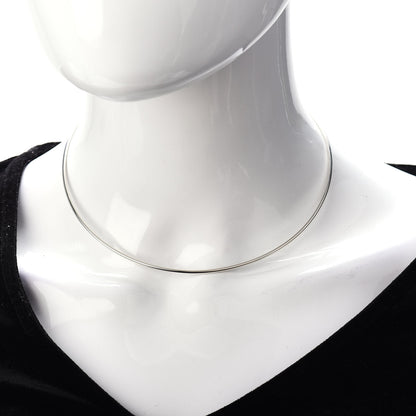 Tiffany Sterling Silver Wire Necklace 2 of 3